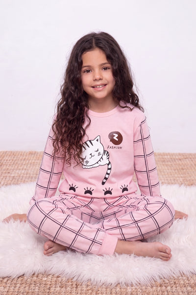 Pyjama Chaton Fille