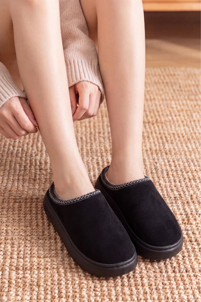 Chaussons daim