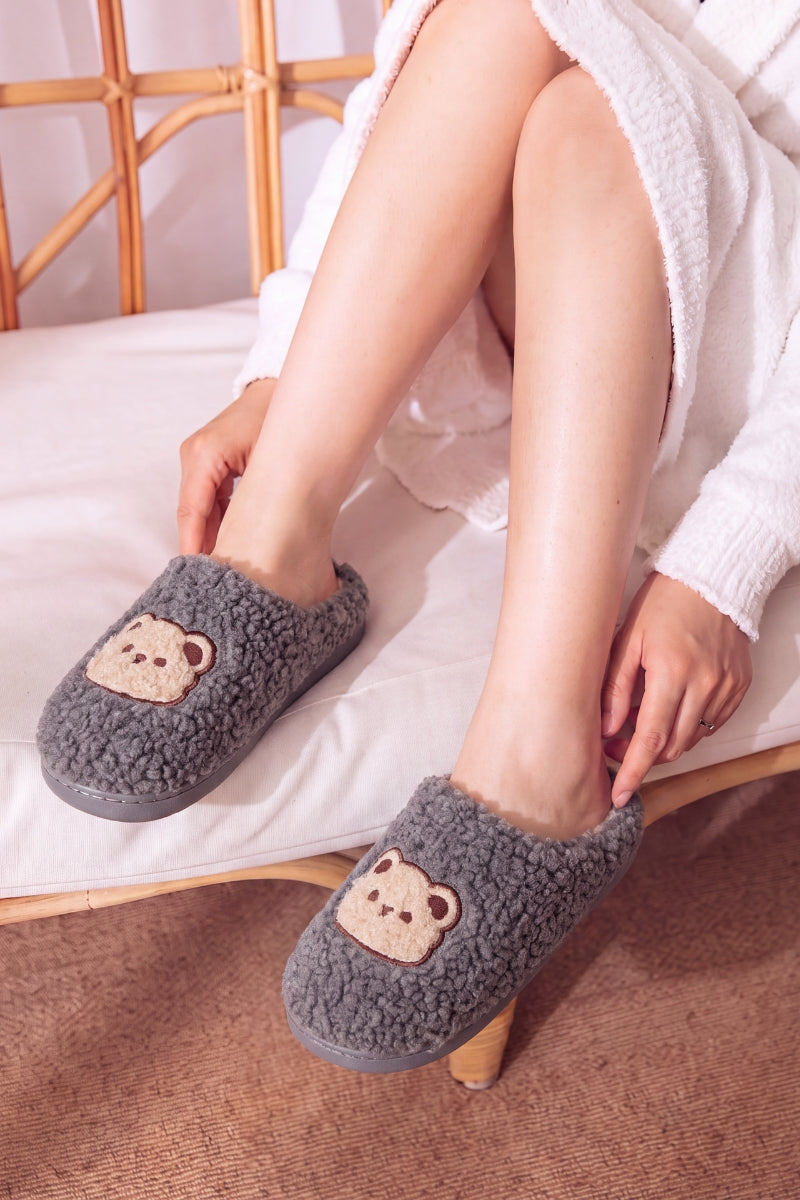 Chaussons nounours