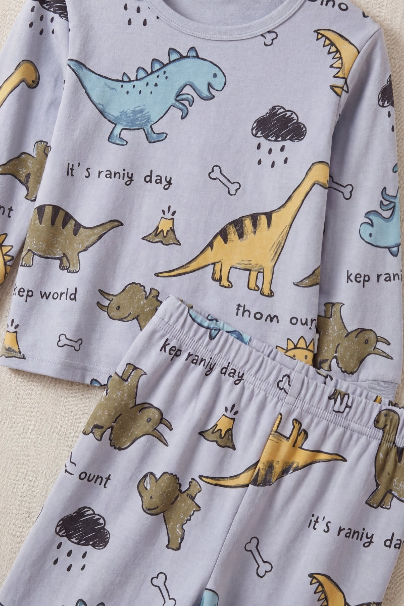 Pyjama Dinosaure Garçon — vue 3