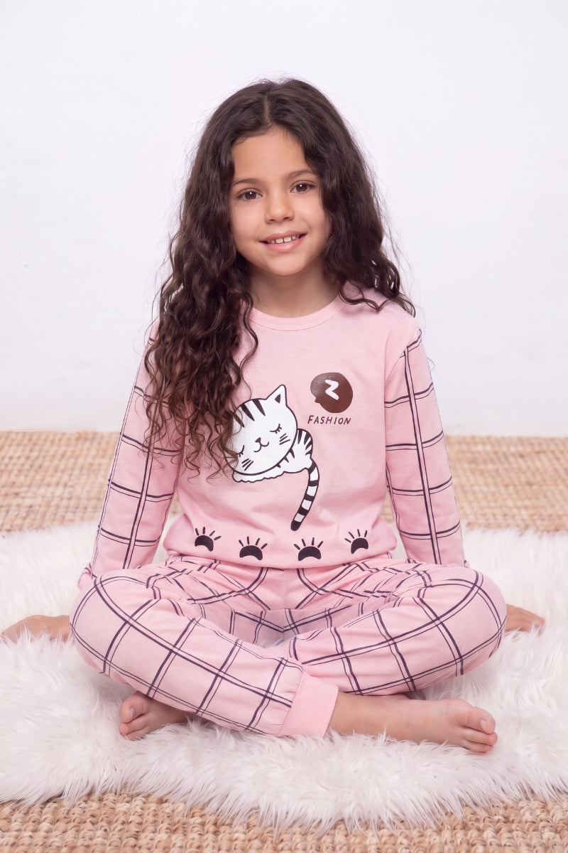 Pyjama Chaton Fille