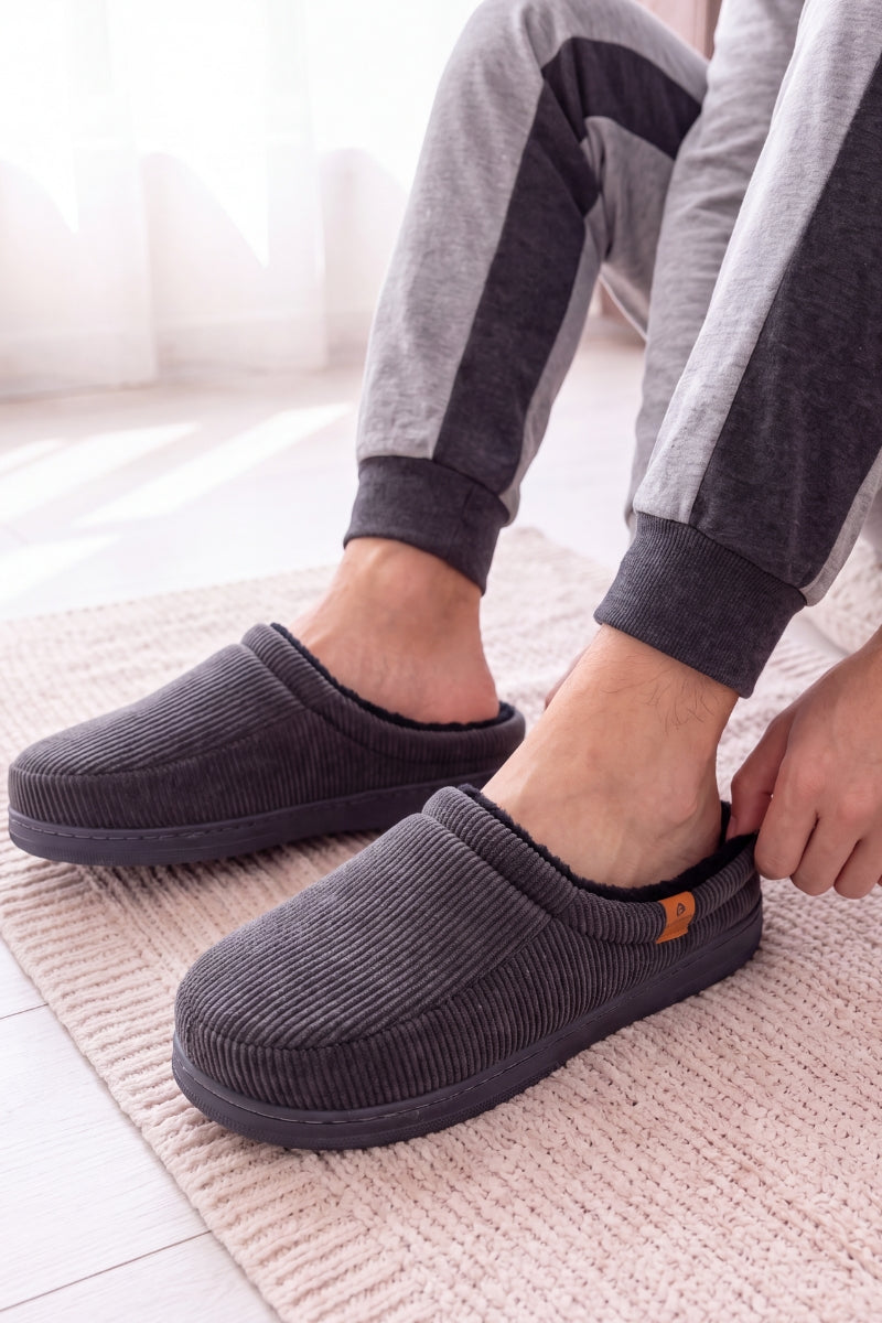 Pantoufles velours