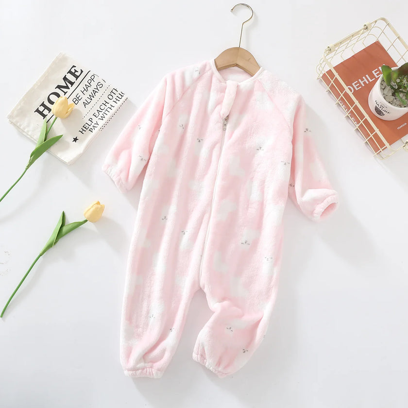Pyjama Lapin Gris Bébé