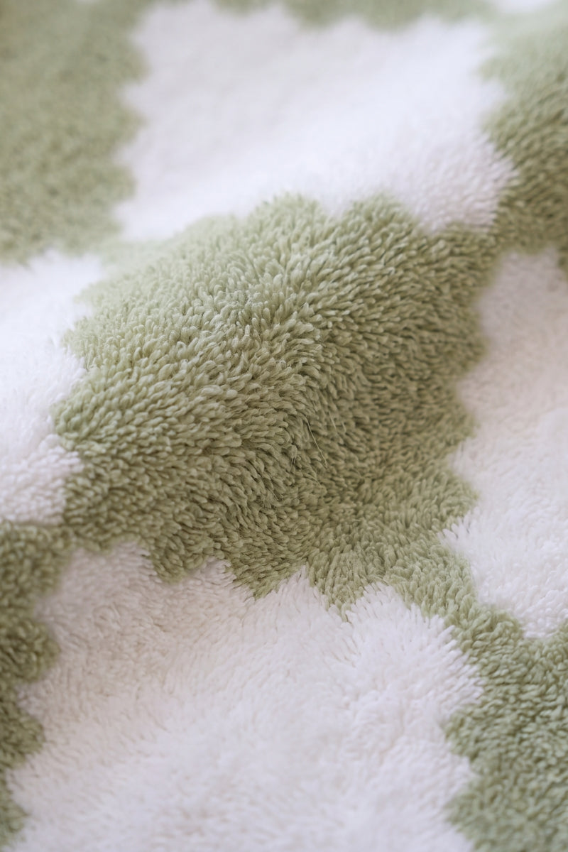 Cape polaire d'intérieur femme en polaire moelleuse rose et verte, cape enveloppante douce et chaude à la maison