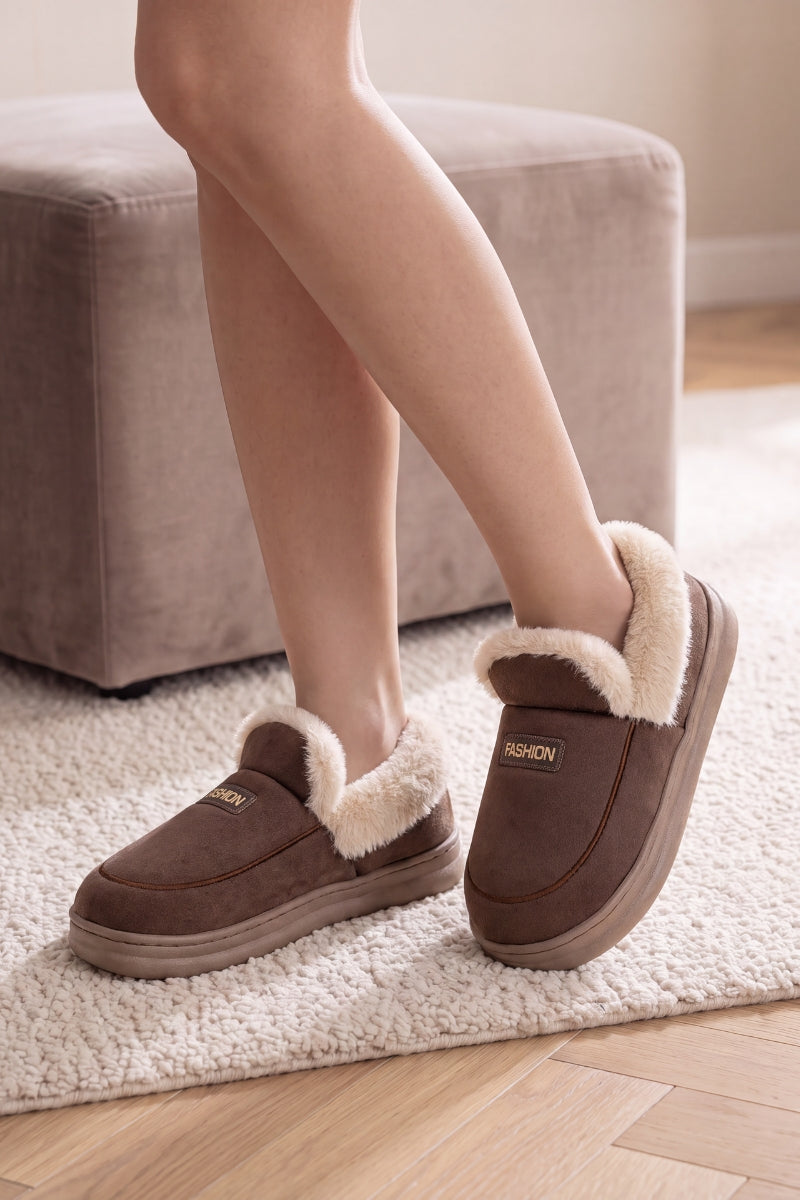 Chaussons esquimau montants ultra chauds, doublure épaisse pour affronter le grand froid