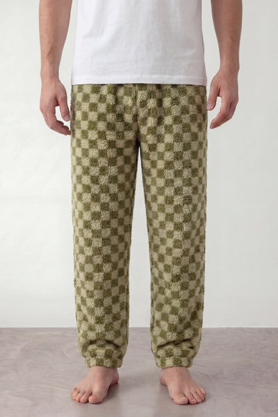 Pantalon Pilou Pilou Vert Kaki Homme