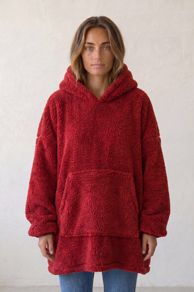 Pull Plaid Bordeaux