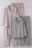 Pyjama homme femme assorti, ensemble assorti homme et femme (coordonné femme et homme) doux et chaud pour cocooner à deux en hiver