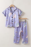 Pyjama kawaii fille, ensemble présenté sur cintre