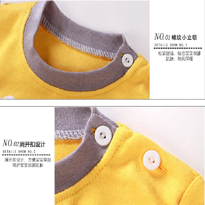Pyjama ourson garçon écru, haut à manches longues à motif ourson détective et pantalon assorti, vue 3
