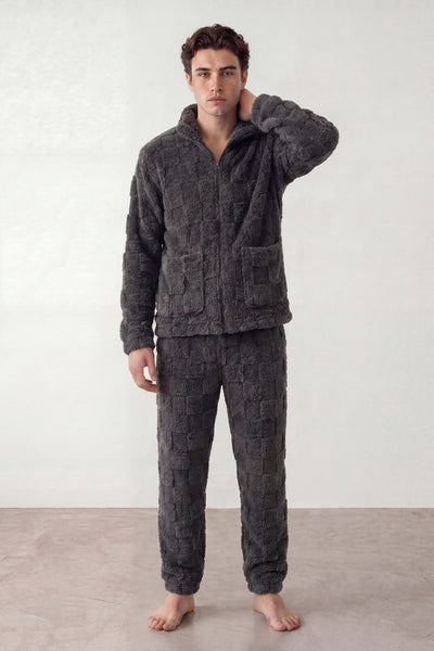 Pyjama Pilou Pilou Anthracite Homme