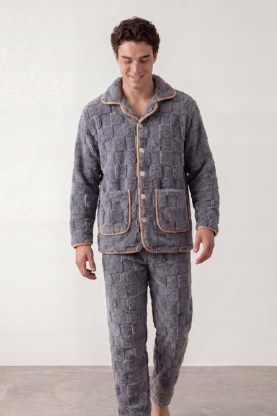 Pyjama Pilou Pilou Gris Homme