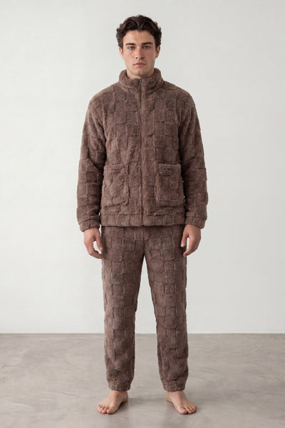 Pyjama Pilou Pilou Marron Homme