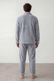 Pyjama polaire perle homme, vue de dos