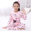 Pyjama T-Rex garçon gris, haut à manches longues à motif T-Rex et pantalon à rayures assorti, vue 2