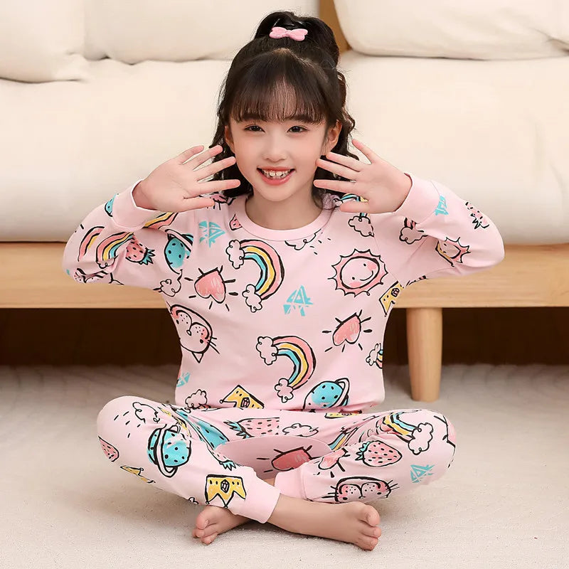 Pyjama T-Rex garçon gris, haut à manches longues à motif T-Rex et pantalon à rayures assorti, vue 4