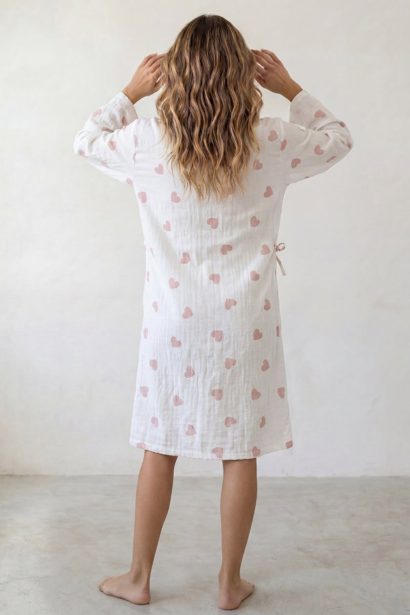 Robe de chambre femme, vue détaillée
