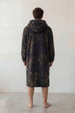 Robe de chambre pilou pilou homme, vue de dos